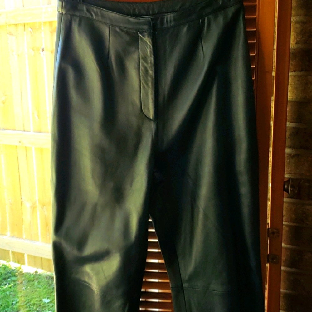 Chandler hill leather pants